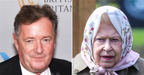 Piers Morgan Is Fearful Over Queen Elizabeth's Health