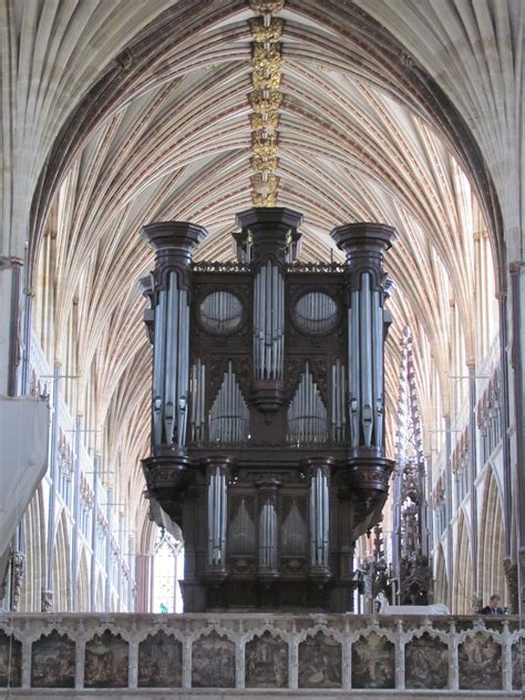 Organ at Exeter Cathedral Exeter Cathedral, Sweet Sweet, Cathedrals ...