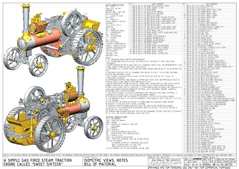 Sweet 16 traction engine