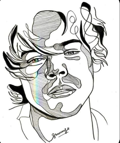 Pin by Hilary Obando on ᴀʀᴛ ᴀᴛᴛᴀᴄᴋ | Harry styles drawing, Harry styles poster, One direction art