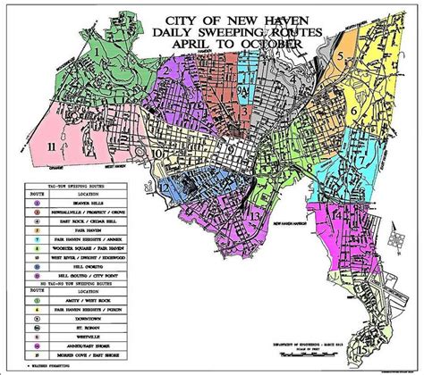 Downtown New Haven Map