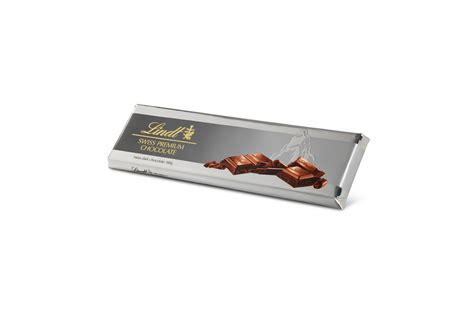 Lindt Silver Dark Chocolate Bar 300g - Beirut Duty Free