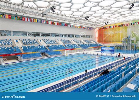 Olympic Swimming Pool Editorial Photography - Image: 24658757