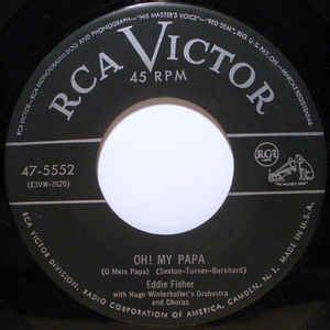 Eddie Fisher - Oh! My Papa (O Mein Papa) (1953, Vinyl) | Discogs