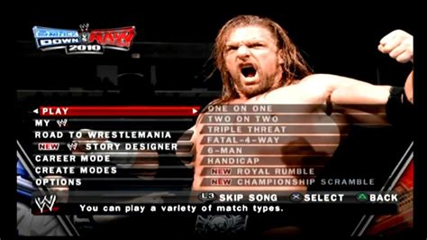 WWE SmackDown vs. Raw 2010 -- Gameplay (PS2) - YouTube