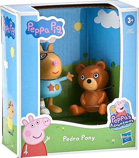 Peppa Pig Peppa’s Adventures Peppa’s Fun Friends Preschool Toy, Pedro Pony Figure - ADAM ...