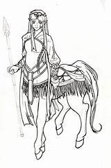 Centaur Printable Coloring Page  Free Pages For Kids sketch template