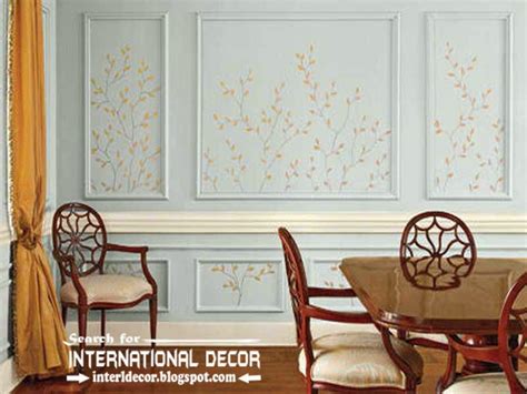 Decorative wall molding or wall moulding designs, ideas