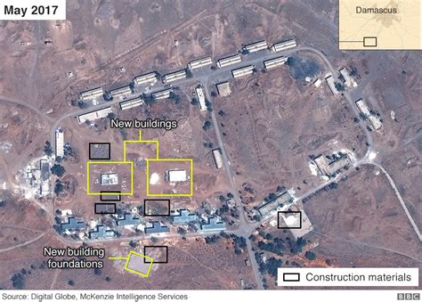 Iran building permanent military base in Syria - claim - BBC News