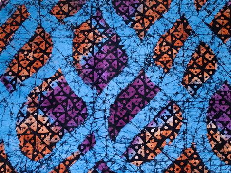 Handmade Batik fabric African Batik Adire Fabric Blue | Etsy