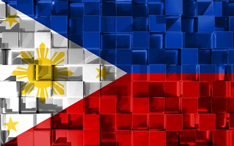 Flag Of Philippines, 3d Flag, 3d Cubes Texture, Flags - Flag High Resolution Portugal ...