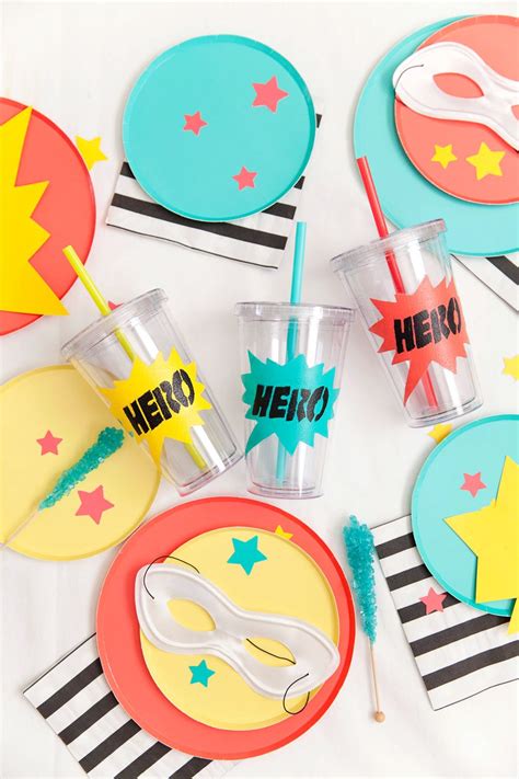 This superhero party designed by Tell Love and Party is out of this ...