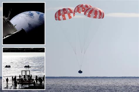 NASA's Orion capsule successfully returns to Earth