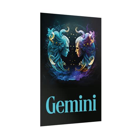 Gemini Posters (US) - Zodiac Fusion