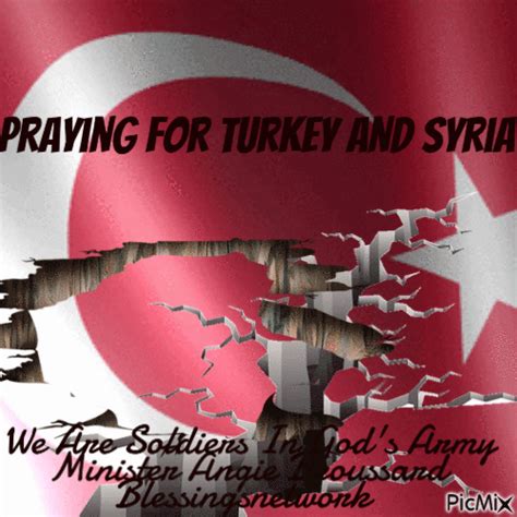 Praying for Turkey and Syria - Darmowy animowany GIF - PicMix