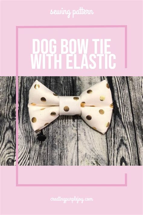 Dog bow tie diy Dog bow tie diy free pattern Dog bow tie pattern how to ...