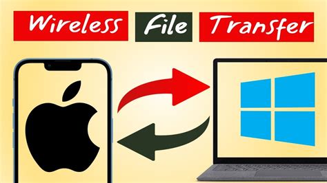 Wirelessly Transfer Files between iPhone and PC (Airdrop Windows) - YouTube