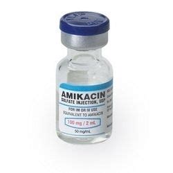 Amikacin 100mg Injection 2 ml - Uses, Formula, Side Effects