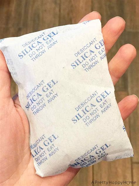 Why Didn’t I Do This Earlier? Reusing Silica Gel Packets – A Pretty Happy Home