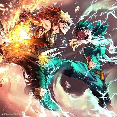 Deku vs. Bakugou 😍😍😍 ---------- 😍😍--⏩ I bet you can't handle what we ...