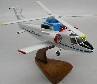 S-72 Sikorsky X-Wing S72 Helicopter Desk Kiln Dry Wood Model Large Free ...