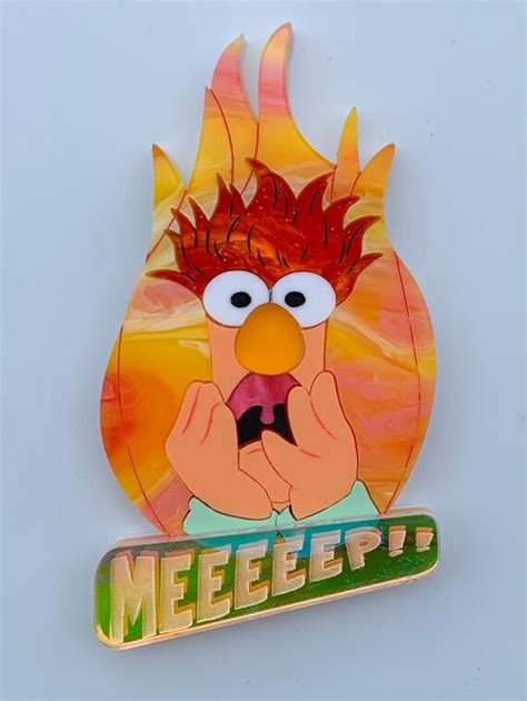 Beaker Muppet Fire