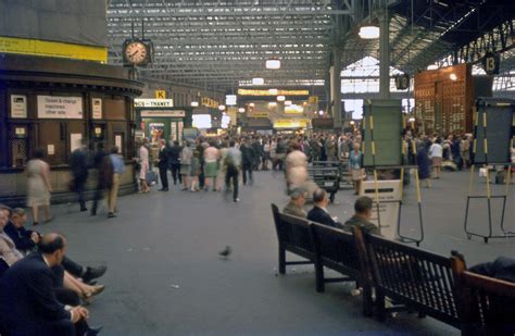 Waterloo Station c. late 1960s | London history, Waterloo station, London town