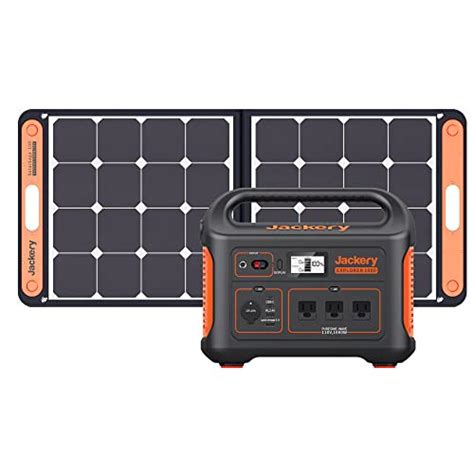 Jackery Solar Generator 1000 with Solar Panel | Portable Power Station