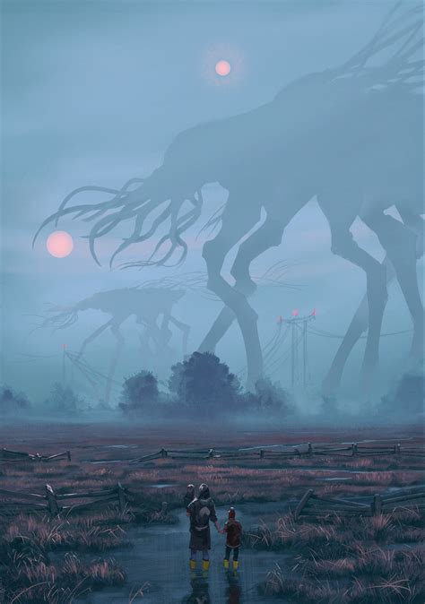 Robert Ryminiecki - Simon Stålenhag/ Mist Study