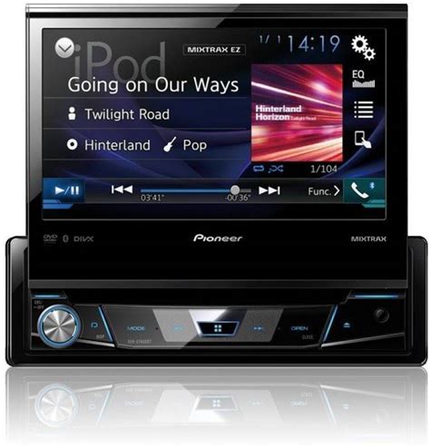 Pioneer Single Din 7-Inch Clear Type Fold-Out Touchscreen Multimedia Player Car Stereo Price in ...