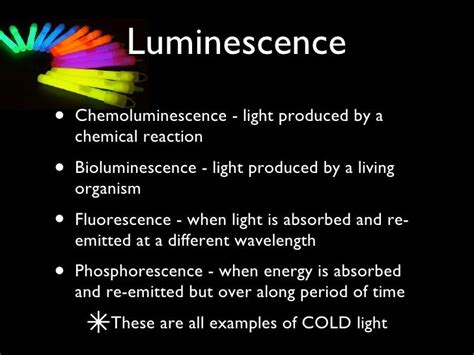 Luminescence presentation