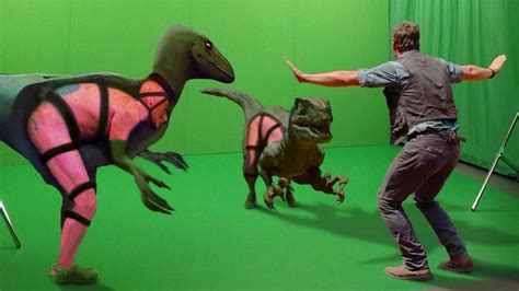 JURASSIC WORLD Behind The Scenes & VFX Breakdown - YouTube