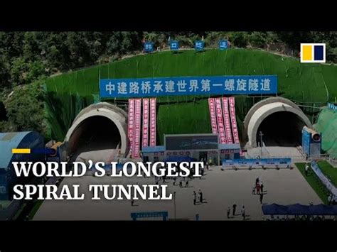 World’s longest spiral tunnel with three loops nears completion in China - The Global Herald