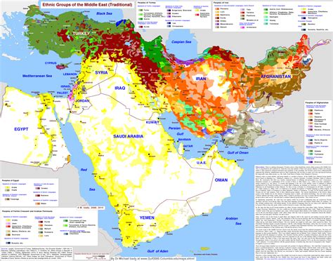 Middle East Map By Religion - Alvina Margalit