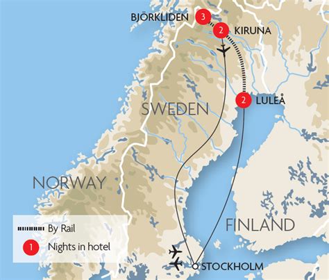 Lapland Norway Map