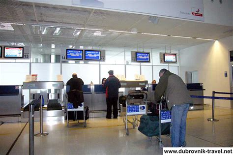 Short Queue at Check in @ Dubrovnik Airport