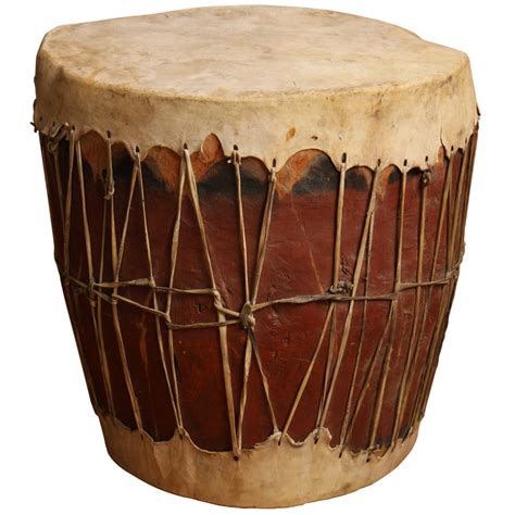 Pueblo Native American Drum at 1stDibs | native american instruments, pueblo drums, native ...