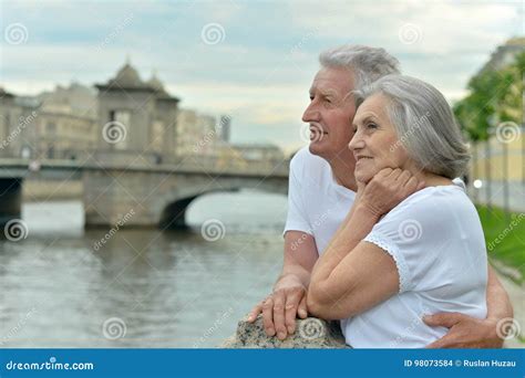 Senior couple traveling stock photo. Image of care, together - 98073584