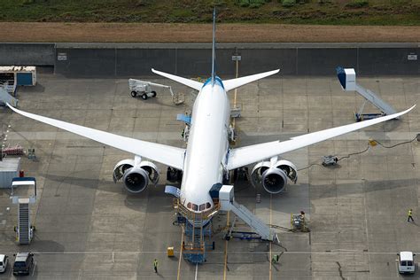 Exclusive Aerial Photos of the First Boeing 787-9 Dreamliner on the ...