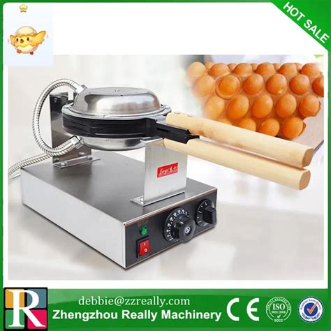 Egg puff machine HK style egg waffle maker;egg waffle iron;Bubble ...