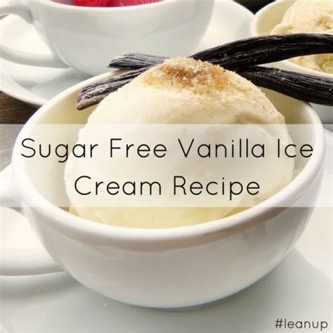 Sugar Free Vanilla Ice Cream Recipe