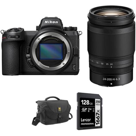 Nikon Z7 II with 24-200mm Lens and Accessories Kit B&H Photo