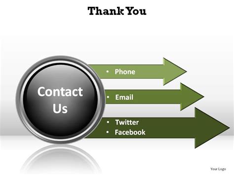 thank you contact us ppt slides diagrams templates powerpoint info graphics | PowerPoint Slide ...