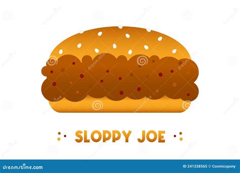 Sloppy Joe Stock Illustrations – 92 Sloppy Joe Stock Illustrations ...