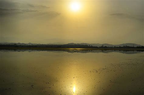 Sukhna Lake Sunset | Lake sunset, Sunset, Lake