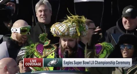 Jason Kelce's Eagles parade speech was the best ever