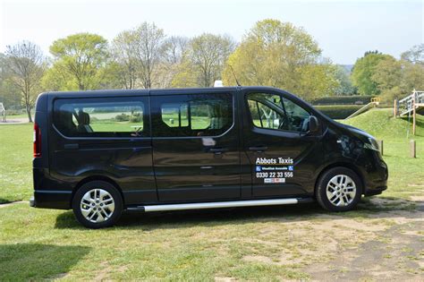 Abbots Taxis | Our fleet of 8 seater vehicles