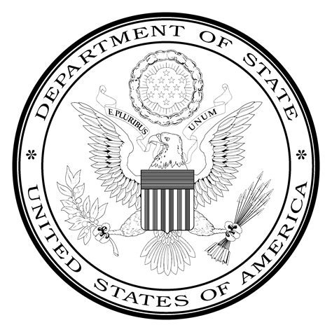 US Department of State Logo PNG Transparent & SVG Vector - Freebie Supply