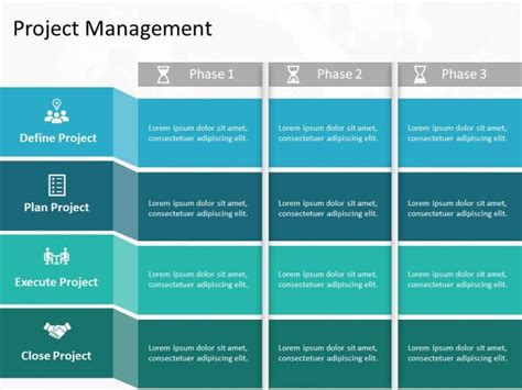 Project Management Lifecycle PowerPoint Template