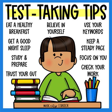 Test-Taking Tips & Tools for Elementary Learners - Music City Counselor